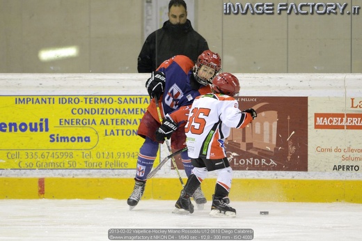 2013-02-02 Valpellice-Hockey Milano Rossoblu U12 0610 Diego Calabresi
